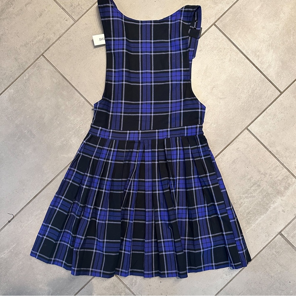 NWT Black Friday plaid buckle dress